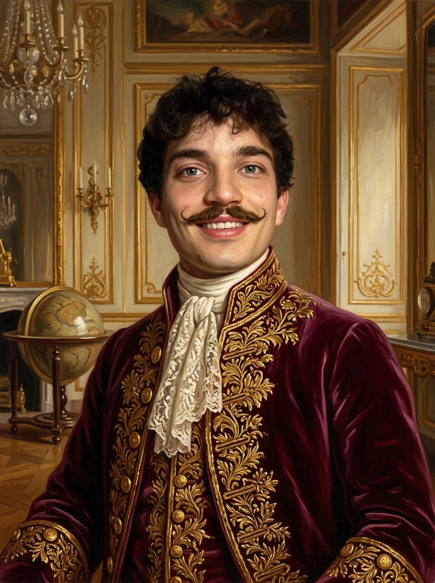 Loirent Sacòn in stile Luigi XIV